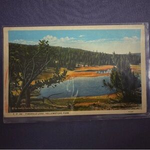 Antique Yellowstone Postcard